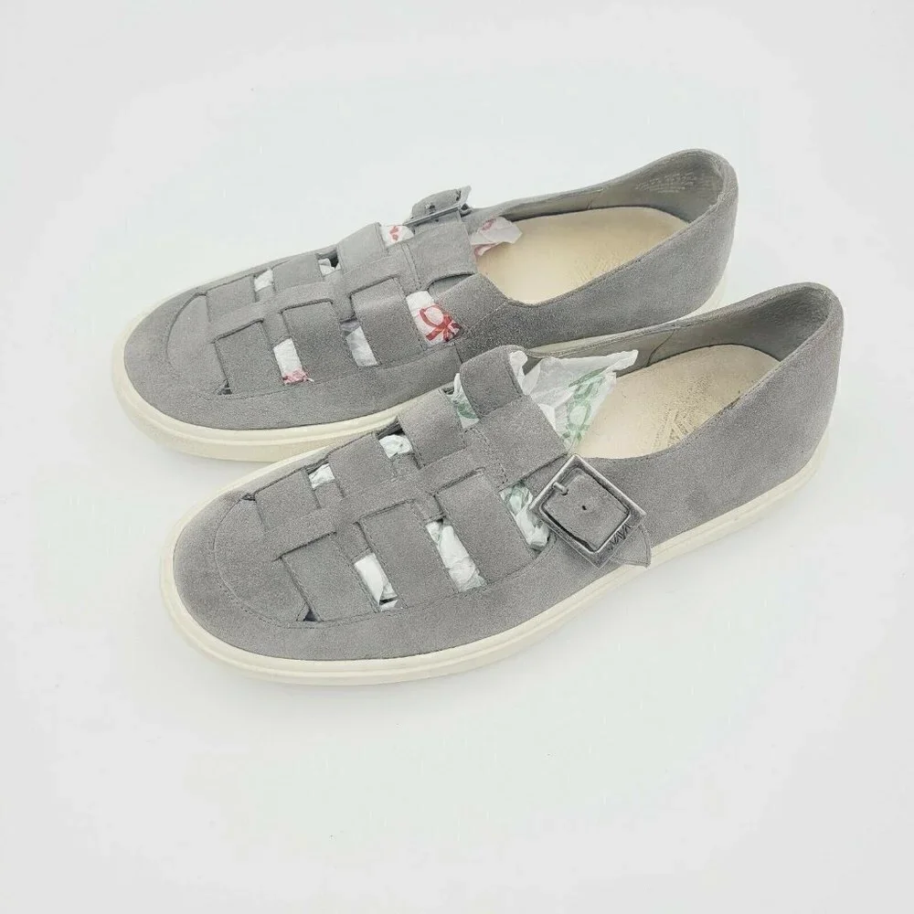 Naya Juniper Slip On Gray Suede Fashion Sneakers Size 8.5M